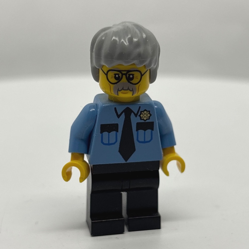 LEGO Pa Cop Minifigure The LEGO Movie 70809 Police Officer tlm020 Blue Black - Picture 7 of 7